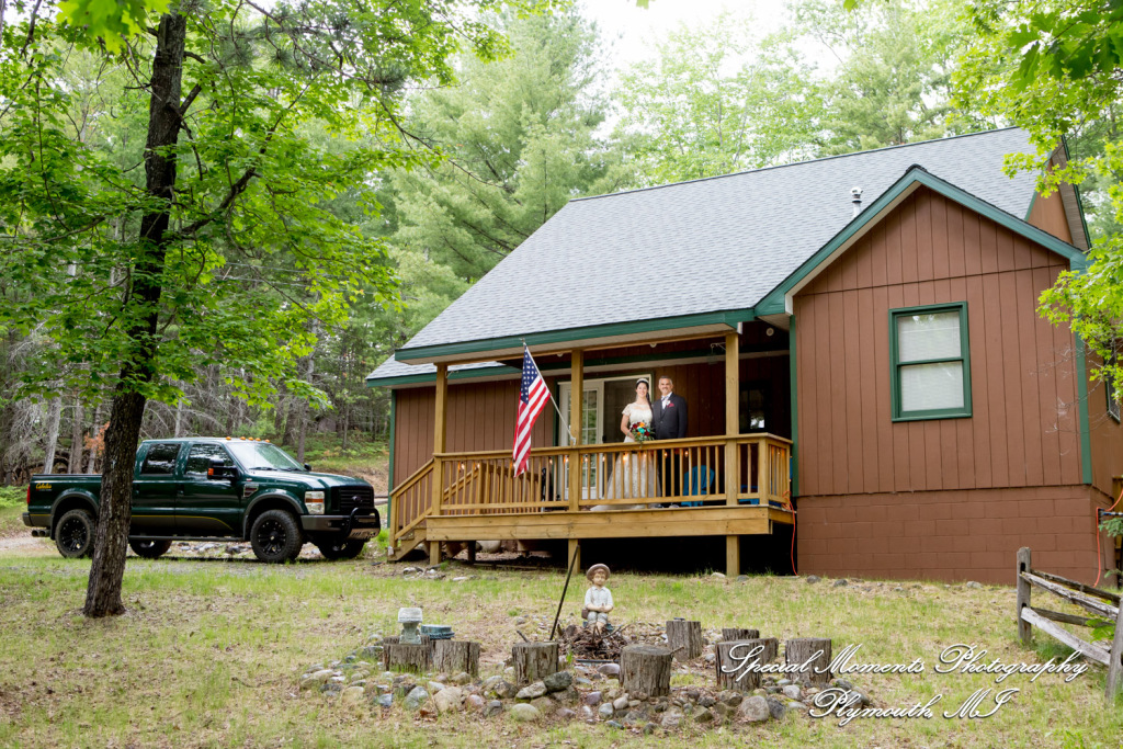 Amber & Tim at Canada Creek Ranch Atlanta MI wedding photography