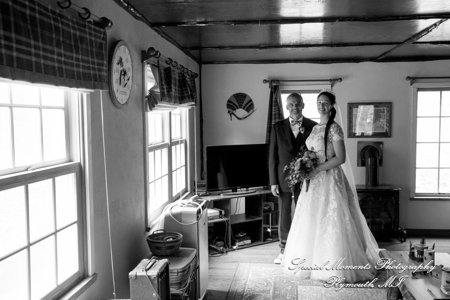 Amber & Tim at Canada Creek Ranch Atlanta MI wedding photography