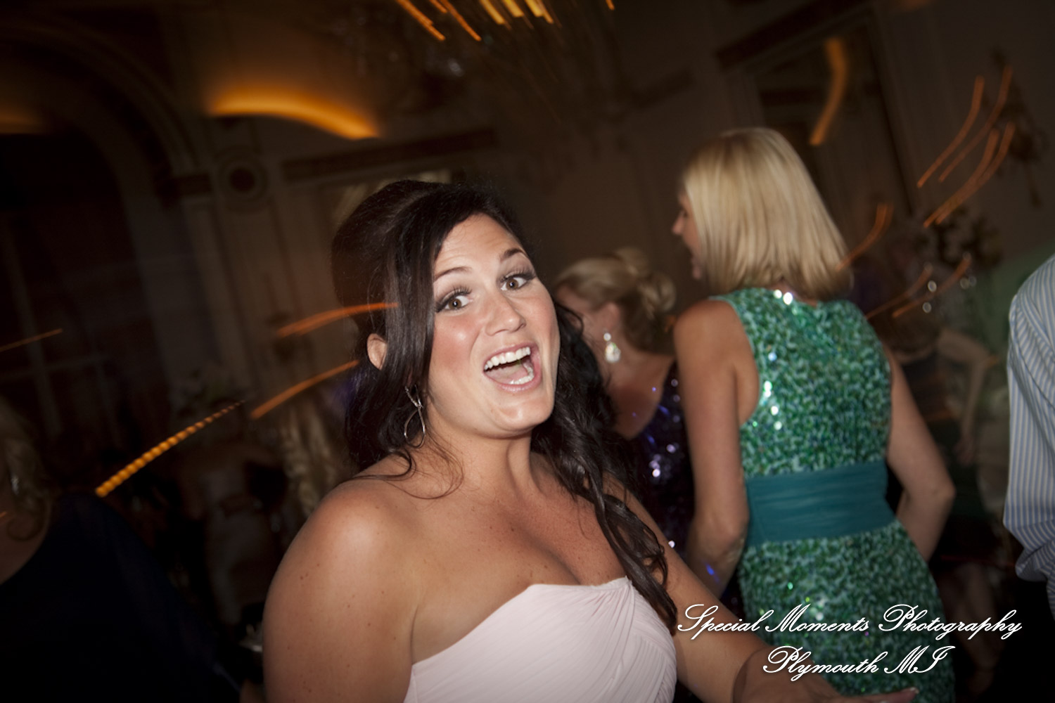 Dave & Angie at Colony Club Detroit MI wedding photography