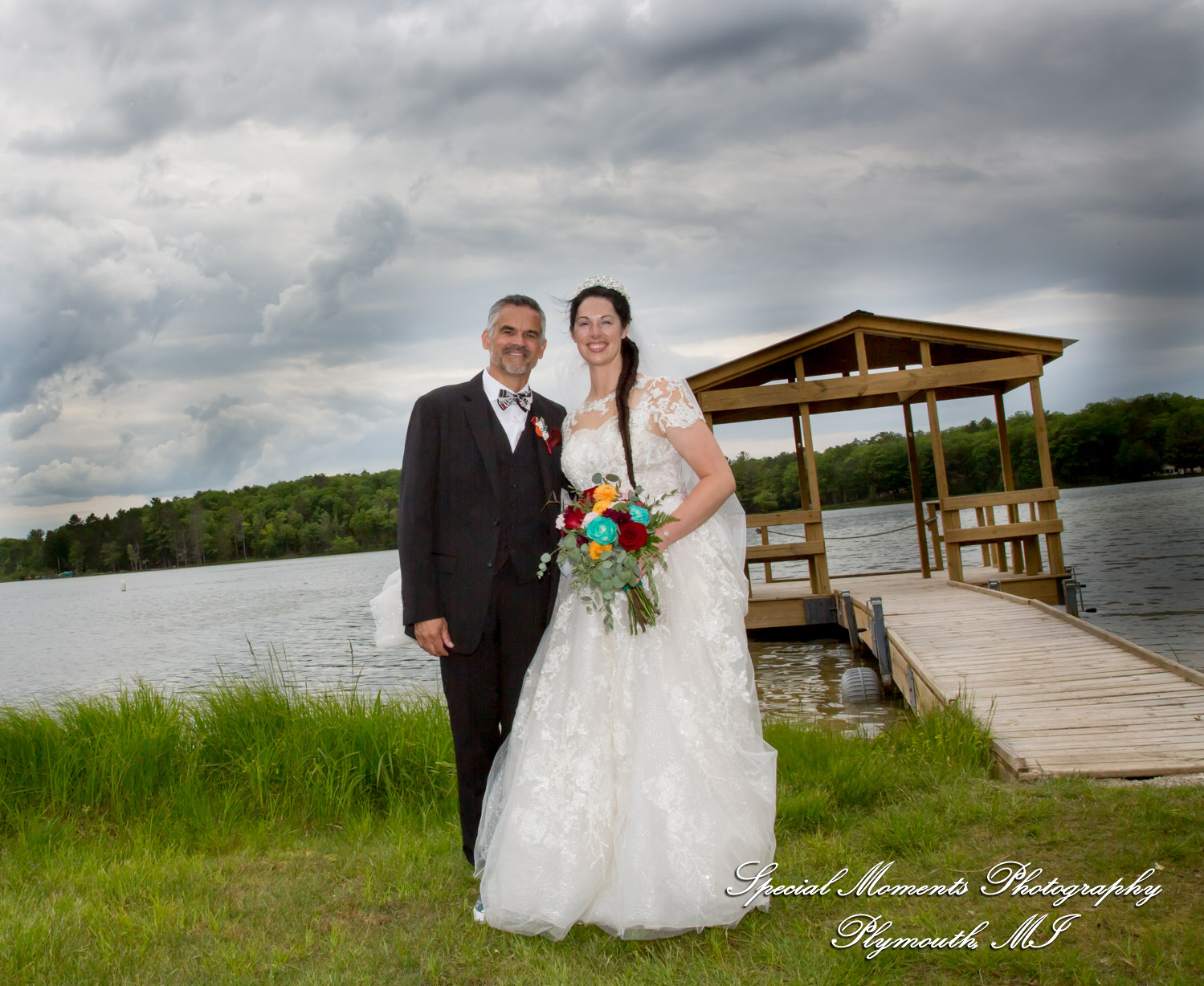 Amber & Tim at Canada Creek Ranch Atlanta MI wedding photography