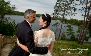 Amber & Tim at Canada Creek Ranch Atlanta MI wedding photography