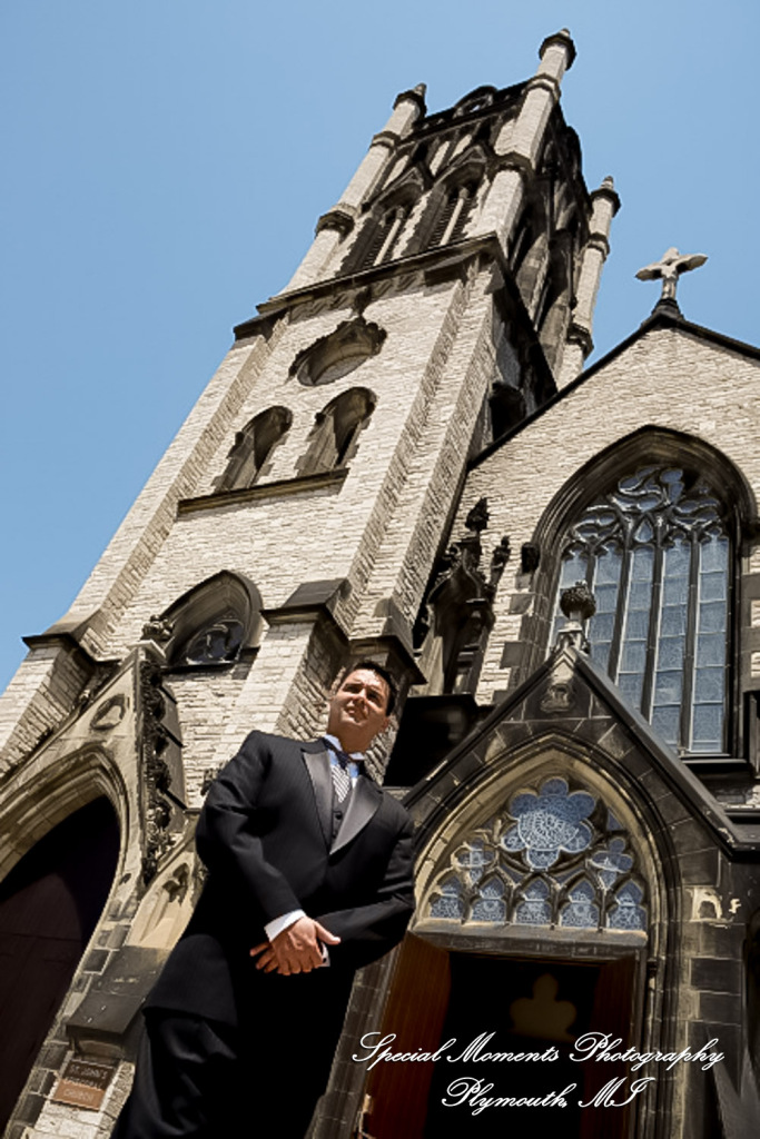 Kam & Jim at St. John Episcopal Church Detroit MI wedding photography