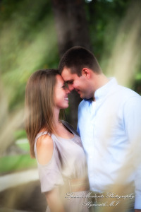 Andy & Jamie at MSU Campus East Lansing MI engagement photograph