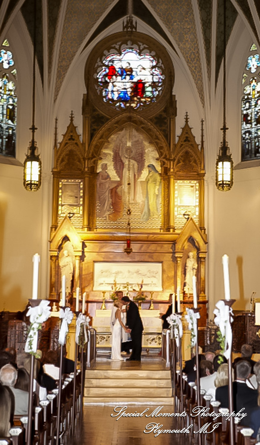 Kam & Jim at St. John Episcopal Church Detroit MI wedding photography