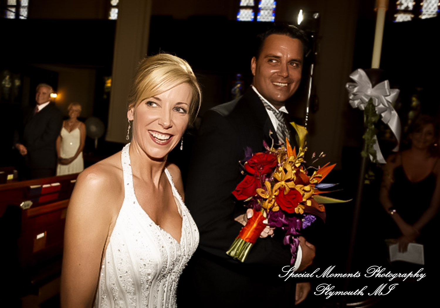 Kam & Jim at St. John Episcopal Church Detroit MI wedding photography