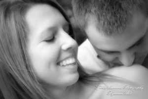 Andy & Jamie at MSU Campus East Lansing MI engagement photograph