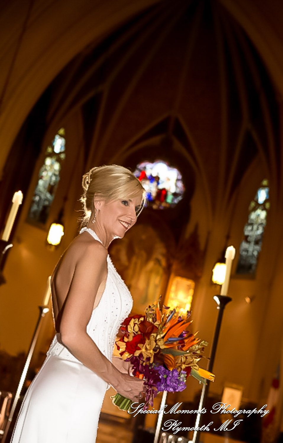 Kam & Jim at St. John Episcopal Church Detroit MI wedding photography