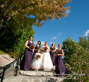 Sarah & Ron at Boulder Pointe Golf Club & Banquet Center Oxford MI wedding photograph