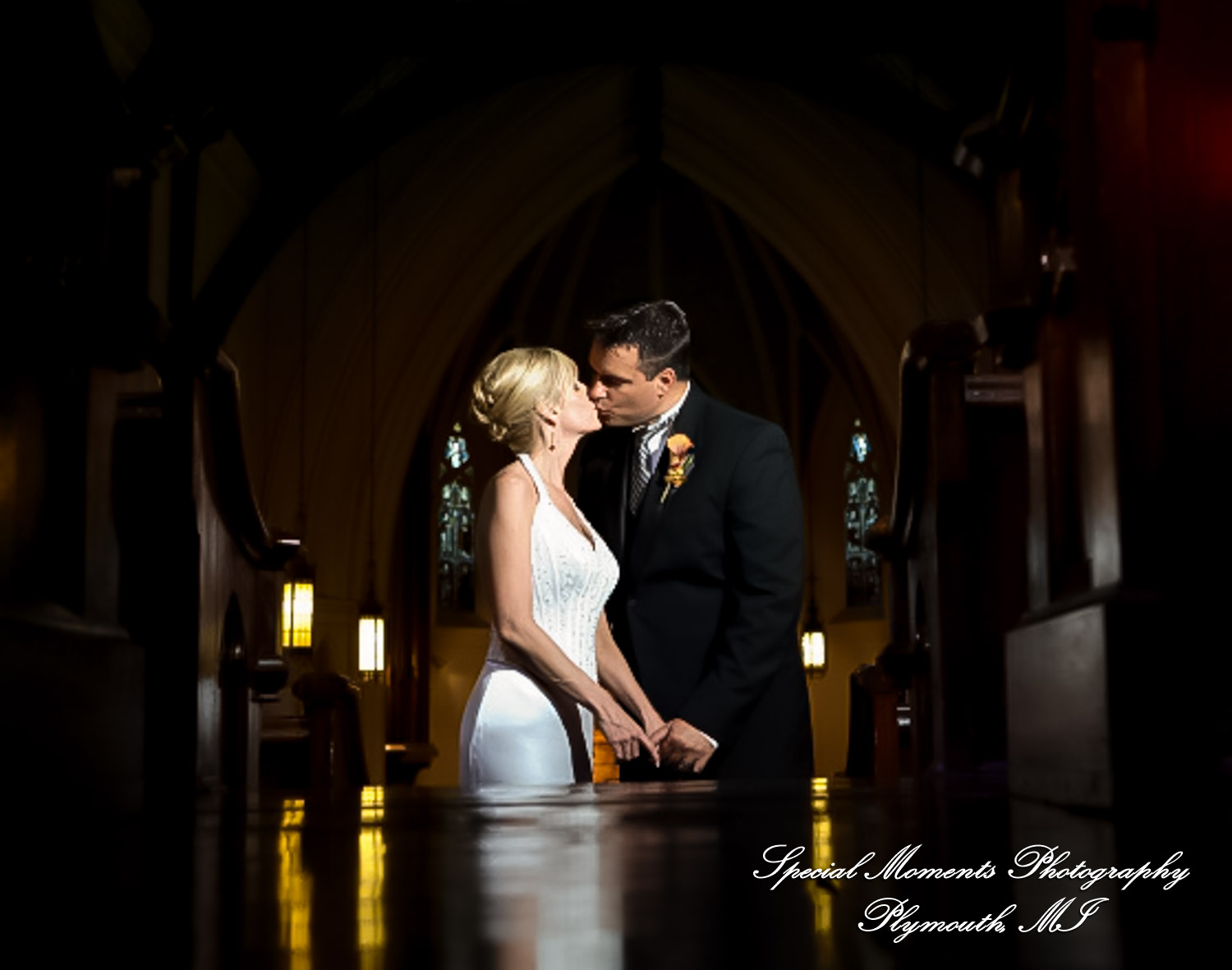 Kam & Jim at St. John Episcopal Church Detroit MI wedding photography