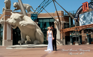 Kam & Jim at St. John Episcopal Church Detroit MI wedding photography