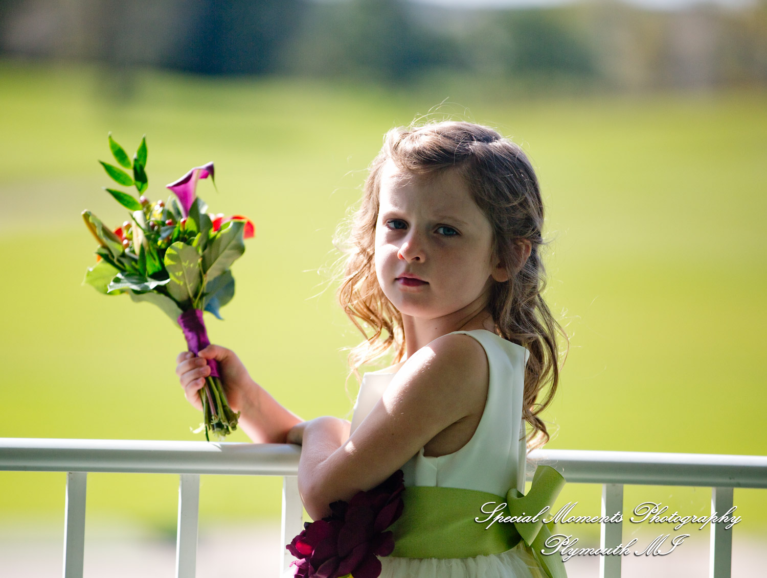 Sarah & Ron at Boulder Pointe Golf Club & Banquet Center Oxford MI wedding photograph