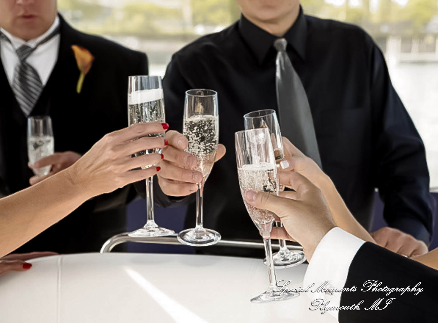 Kam & Jim at St. John Episcopal Church Detroit MI wedding photography