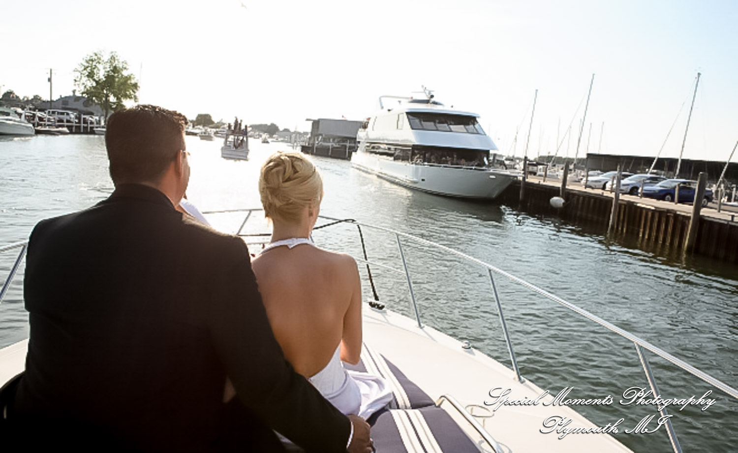 Kam & Jim at Infinity Yacht Jefferson Beach Marina St Clair Shore MI wedding photography