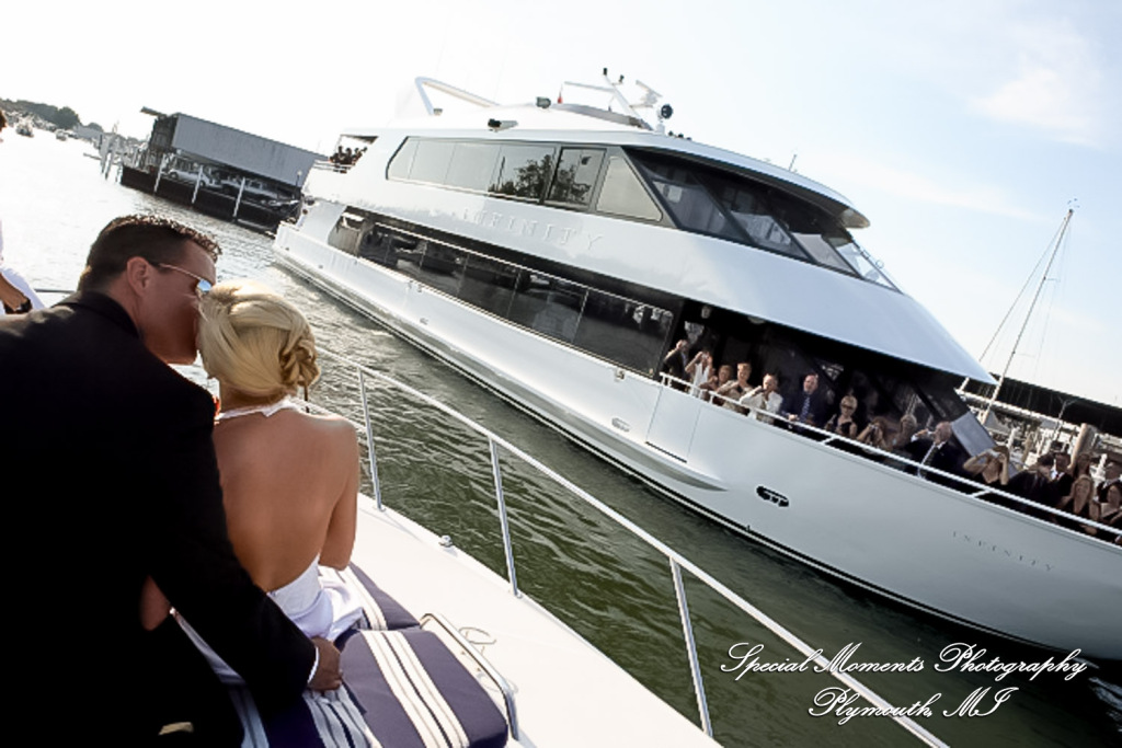 Kam & Jim at Infinity Yacht Jefferson Beach Marina St Clair Shore MI wedding photography