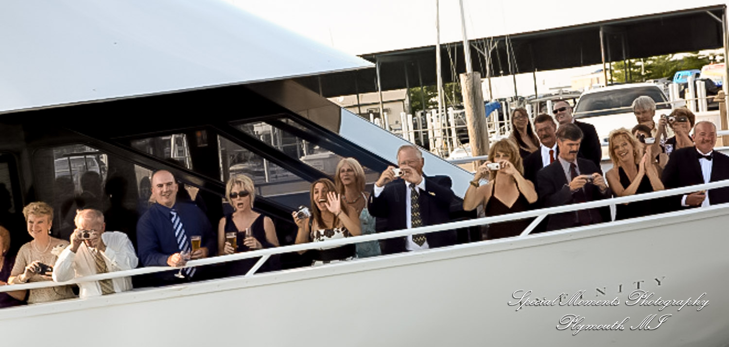 Kam & Jim at Infinity Yacht Jefferson Beach Marina St Clair Shore MI wedding photography