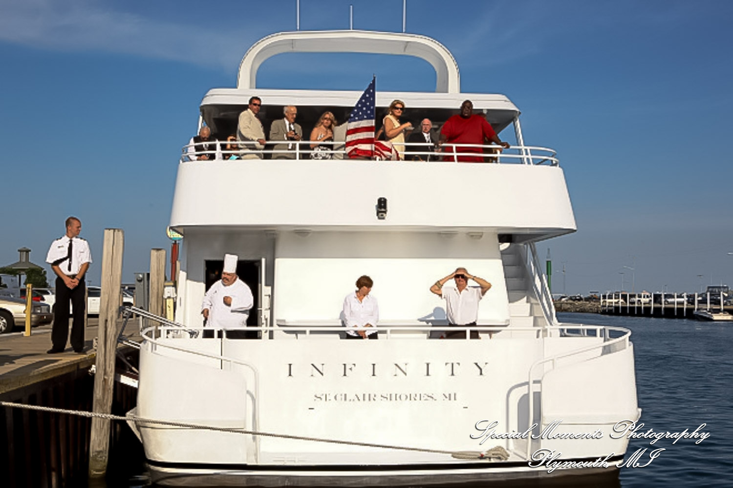 Kam & Jim at Infinity Yacht Jefferson Beach Marina St Clair Shore MI wedding photography