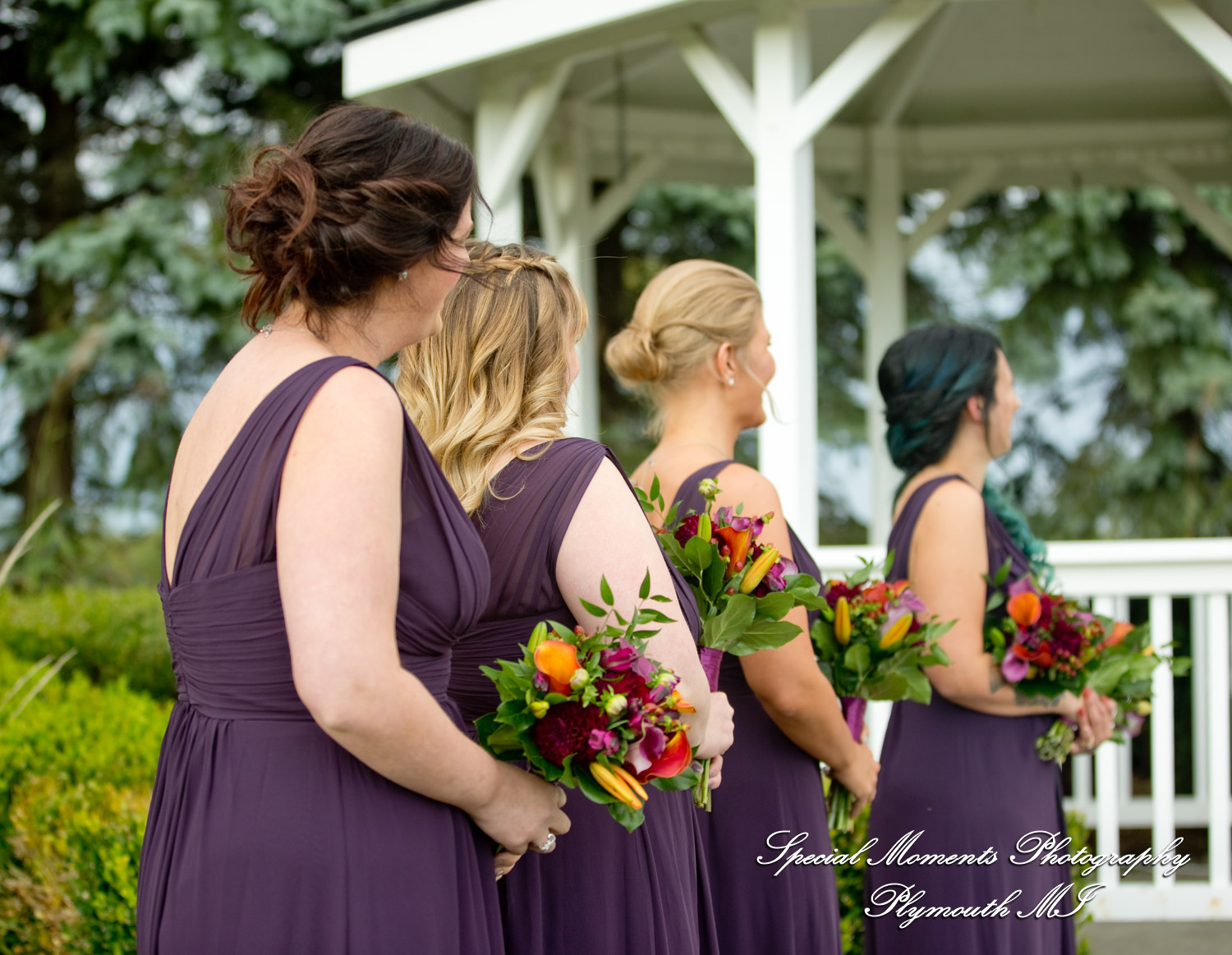 Sarah & Ron at Boulder Pointe Golf Club & Banquet Center Oxford MI wedding photograph