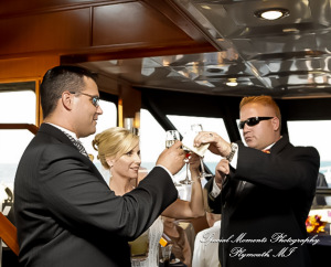 Kam & Jim at Infinity Yacht Jefferson Beach Marina St Clair Shore MI wedding photography