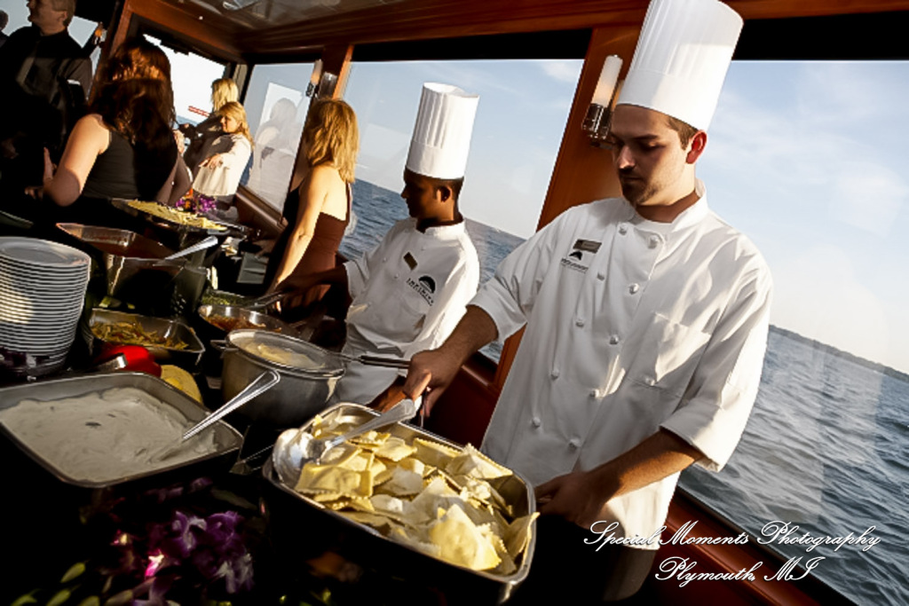 Kam & Jim at Infinity Yacht Jefferson Beach Marina St Clair Shore MI wedding photography