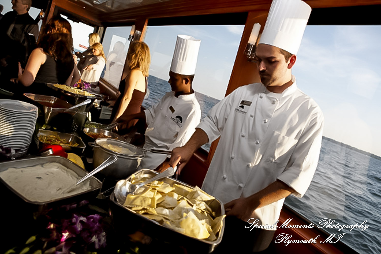 Kam & Jim at Infinity Yacht Jefferson Beach Marina St Clair Shore MI wedding photography