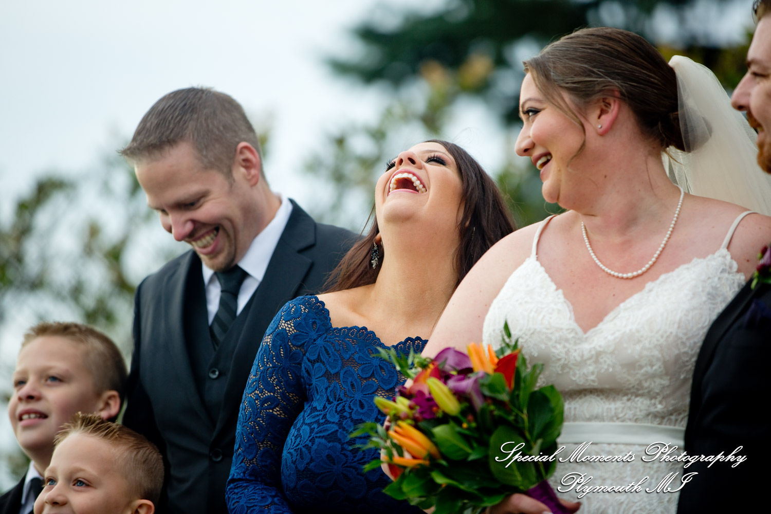 Sarah & Ron at Boulder Pointe Golf Club & Banquet Center Oxford MI wedding photograph