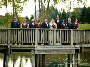 Sarah & Ron at Boulder Pointe Golf Club & Banquet Center Oxford MI wedding photograph