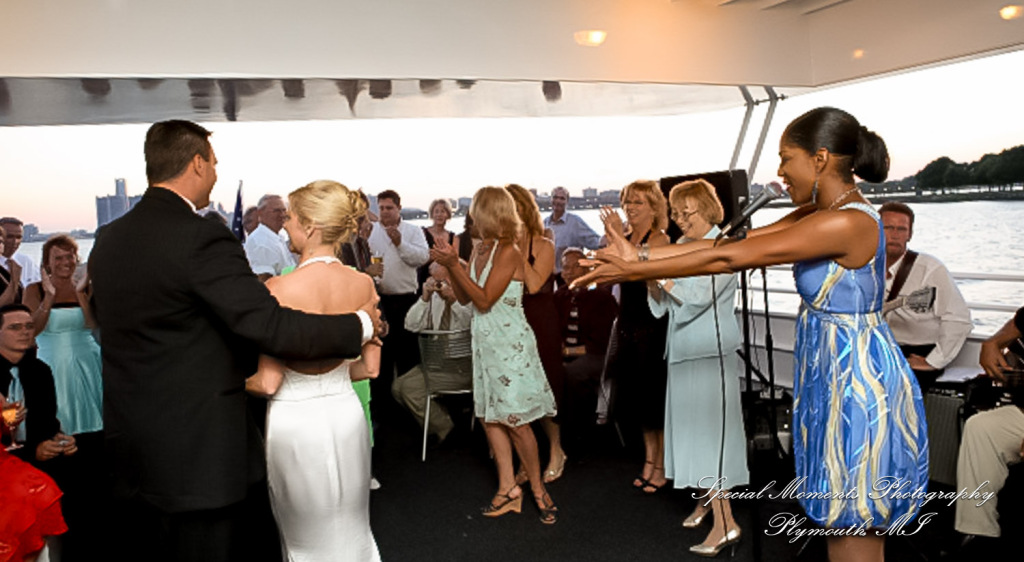 Kam & Jim at Infinity Yacht Jefferson Beach Marina St Clair Shore MI wedding photography