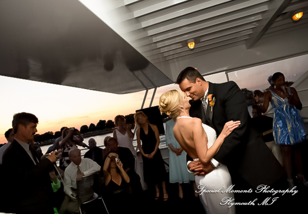 Kam & Jim at Infinity Yacht Jefferson Beach Marina St Clair Shore MI wedding photography
