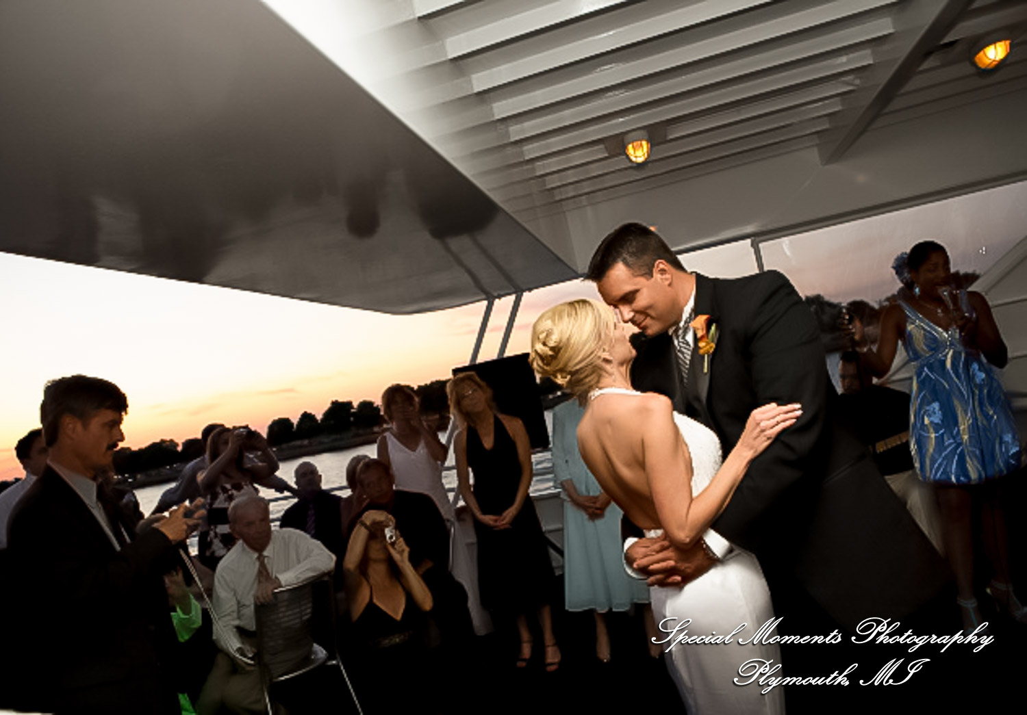 Kam & Jim at Infinity Yacht Jefferson Beach Marina St Clair Shore MI wedding photography