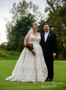 Sarah & Ron at Boulder Pointe Golf Club & Banquet Center Oxford MI wedding photograph