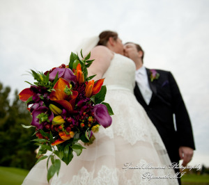 Sarah & Ron at Boulder Pointe Golf Club & Banquet Center Oxford MI wedding photograph