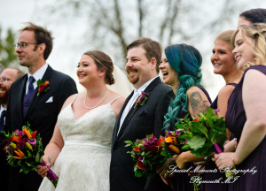 Sarah & Ron at Boulder Pointe Golf Club & Banquet Center Oxford MI wedding photograph