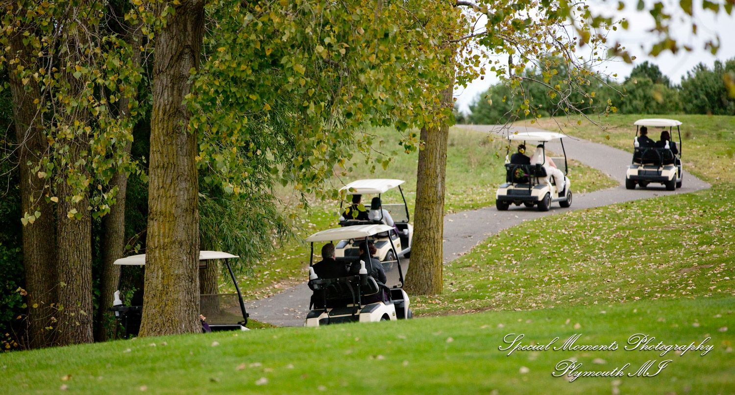 Sarah & Ron at Boulder Pointe Golf Club & Banquet Center Oxford MI wedding photograph