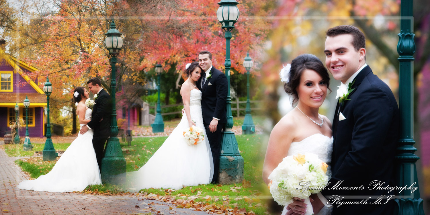 Pat & Bree's wedding album at Canterbury Castle Lake Orion MI wedding photography