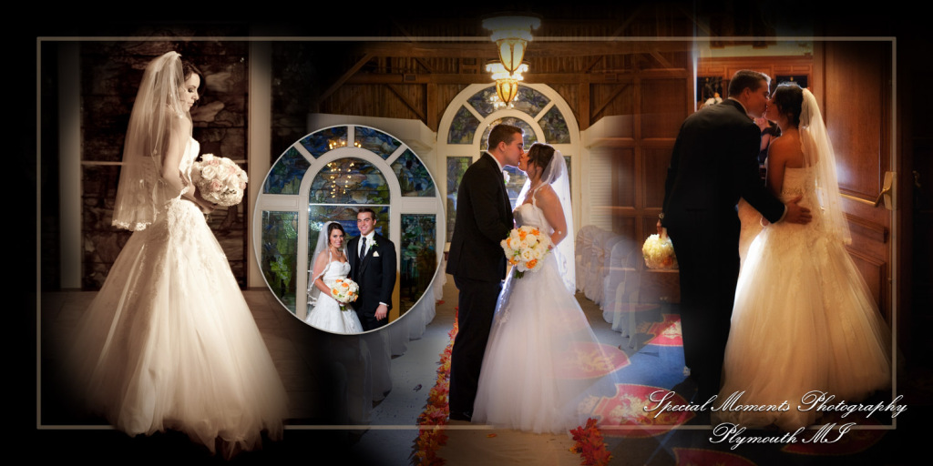 Pat & Bree's wedding album at Canterbury Castle Lake Orion MI wedding photography