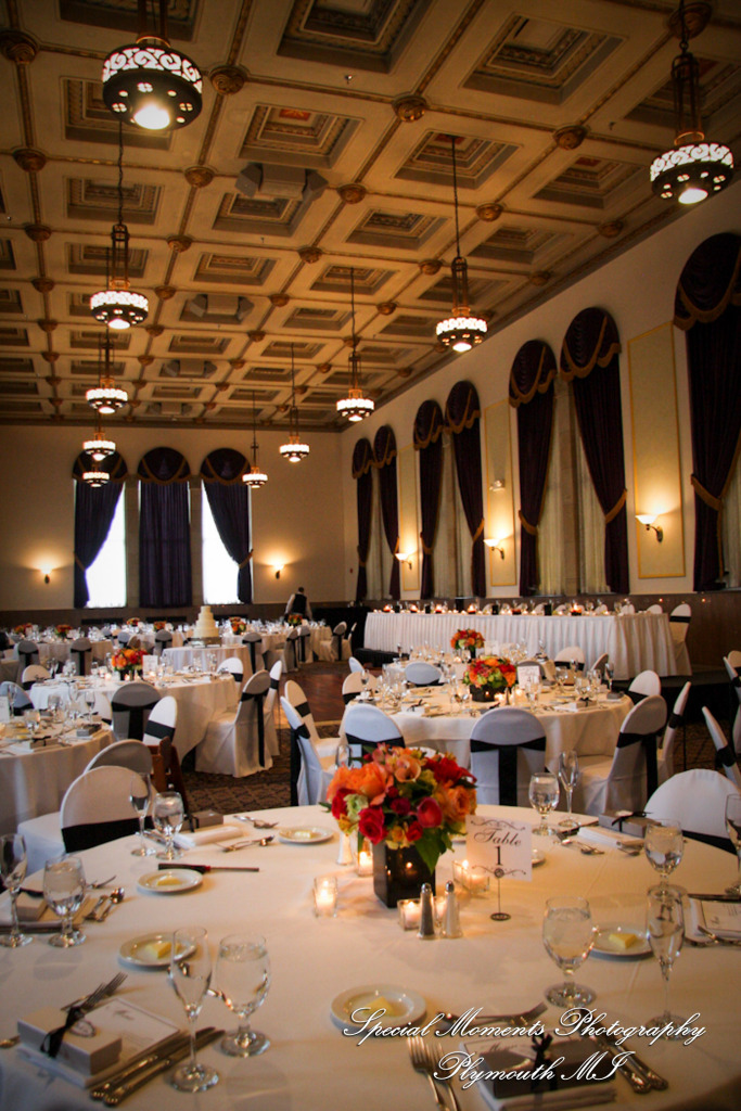 Rory & Ally at St. John's Resort Provincial Ballroom Plymouth MI wedding photograph