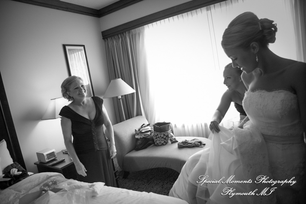 Rory & Ally at St. John's Resort Provincial Ballroom Plymouth MI wedding photograph