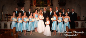 Jim & Mary at St. Hugo of the Hills Bloomfield Hills MI wedding photograph