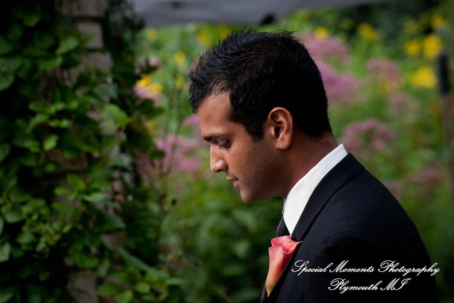 Rory & Ally at Matthaei Botanical Gardens Ann Arbor MI wedding photograph