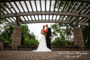 Rory & Ally at Matthaei Botanical Gardens Ann Arbor MI wedding photograph