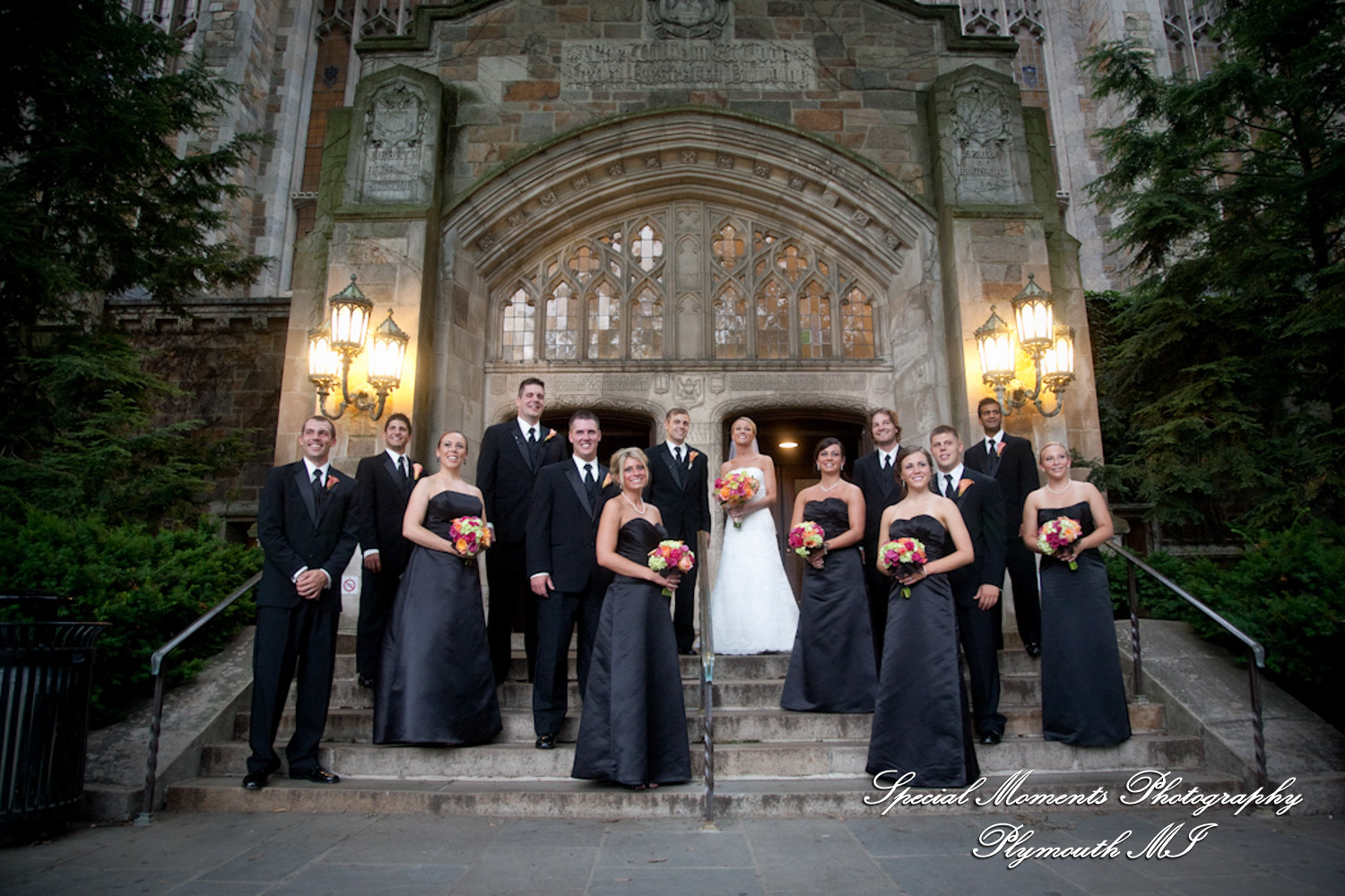 Rory & Ally at Matthaei Botanical Gardens Ann Arbor MI wedding photograph