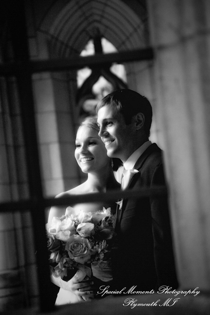 Rory & Ally at Matthaei Botanical Gardens Ann Arbor MI wedding photograph