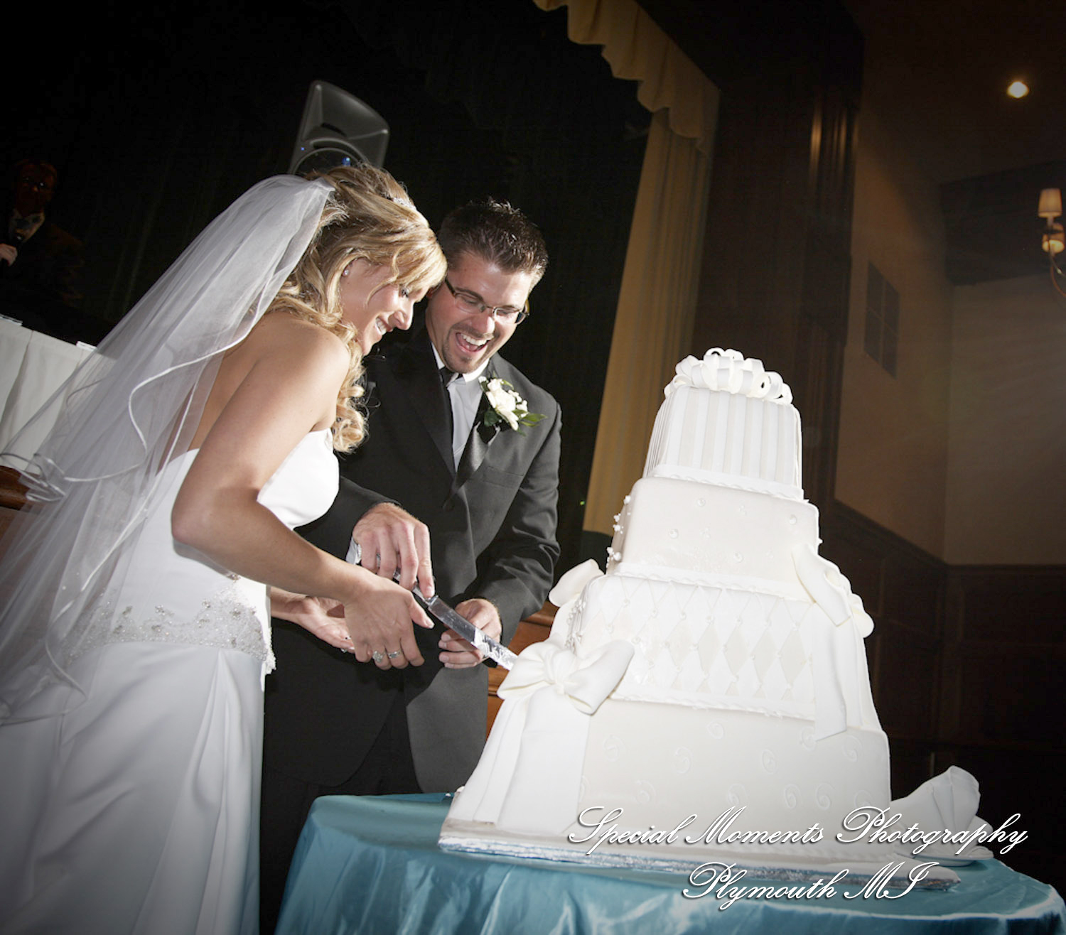 Jim & Mary at Community House of Birmingham MI wedding photograph