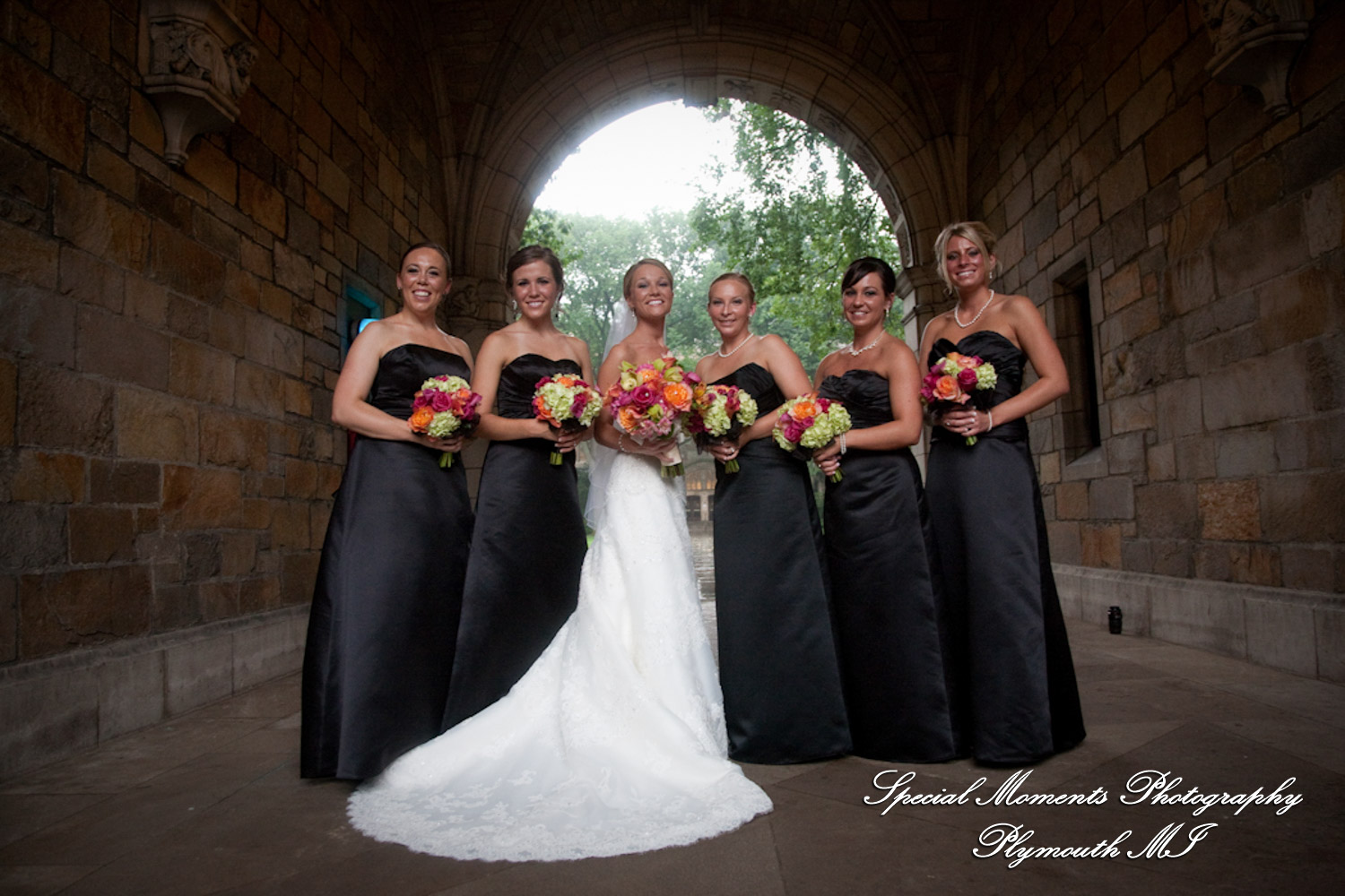 Rory & Ally at Matthaei Botanical Gardens Ann Arbor MI wedding photograph