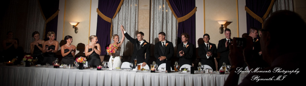 Rory & Ally at St. John's Resort Provincial Ballroom Plymouth MI wedding photograph