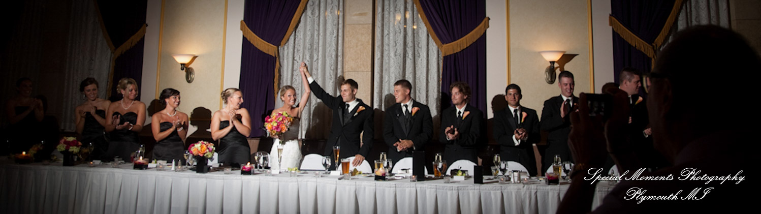 Rory & Ally at St. John's Resort Provincial Ballroom Plymouth MI wedding photograph