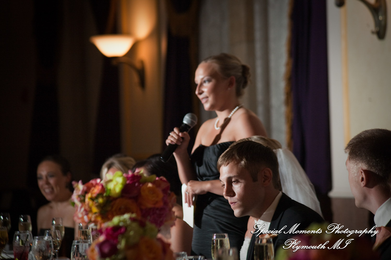 Rory & Ally at St. John's Resort Provincial Ballroom Plymouth MI wedding photograph