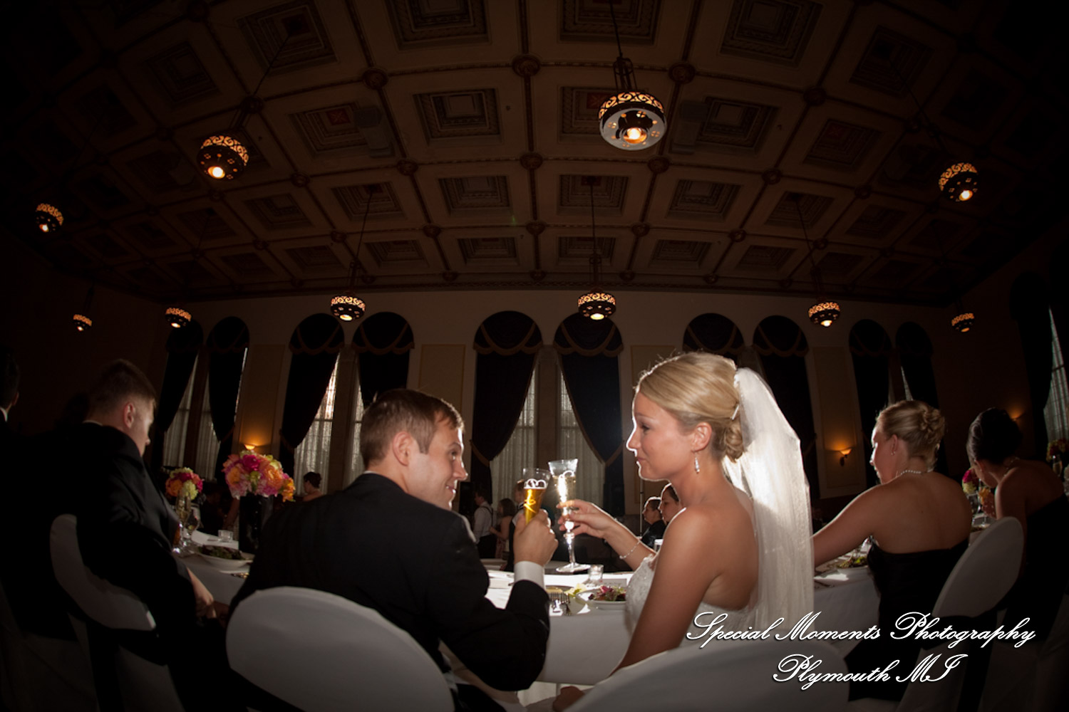 Rory & Ally at St. John's Resort Provincial Ballroom Plymouth MI wedding photograph