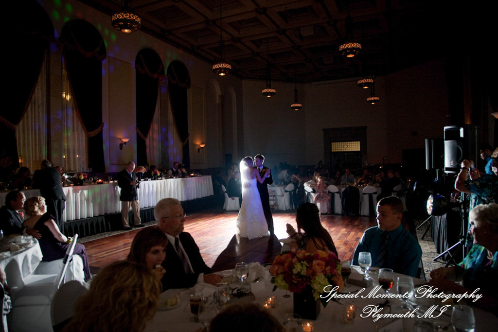 Rory & Ally at St. John's Resort Provincial Ballroom Plymouth MI wedding photograph