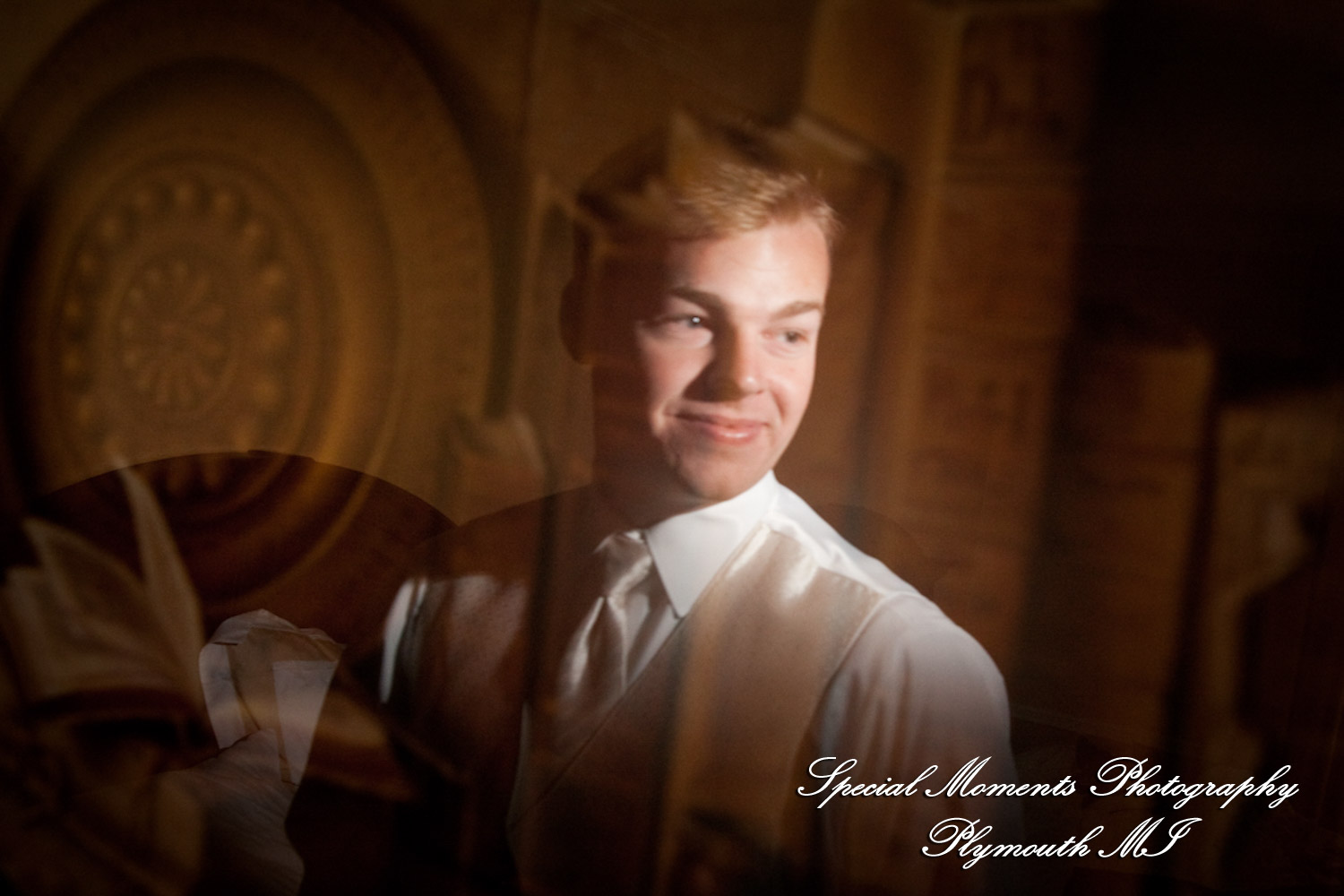 Erika & Josh at Community Lutheran Church Flat Rock MI wedding photography